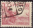 Spain 1940 El Cid 10 CTS Rosa Edifil 917. España 917 us. Subida por susofe